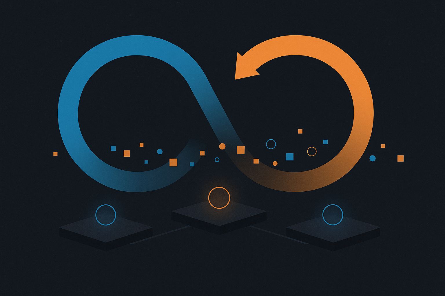 Continuous validation pipeline concept showing automated adversary behavior testing and coverage regression monitoring