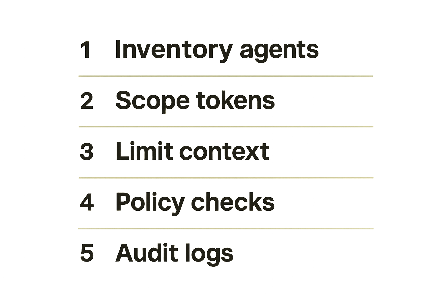 Checklist for implementing safer AI agents in GitHub Actions