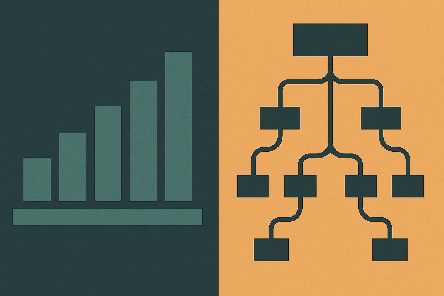 Diagram showing the contrast between traditional SEO ranking signals and AI agent evaluation criteria