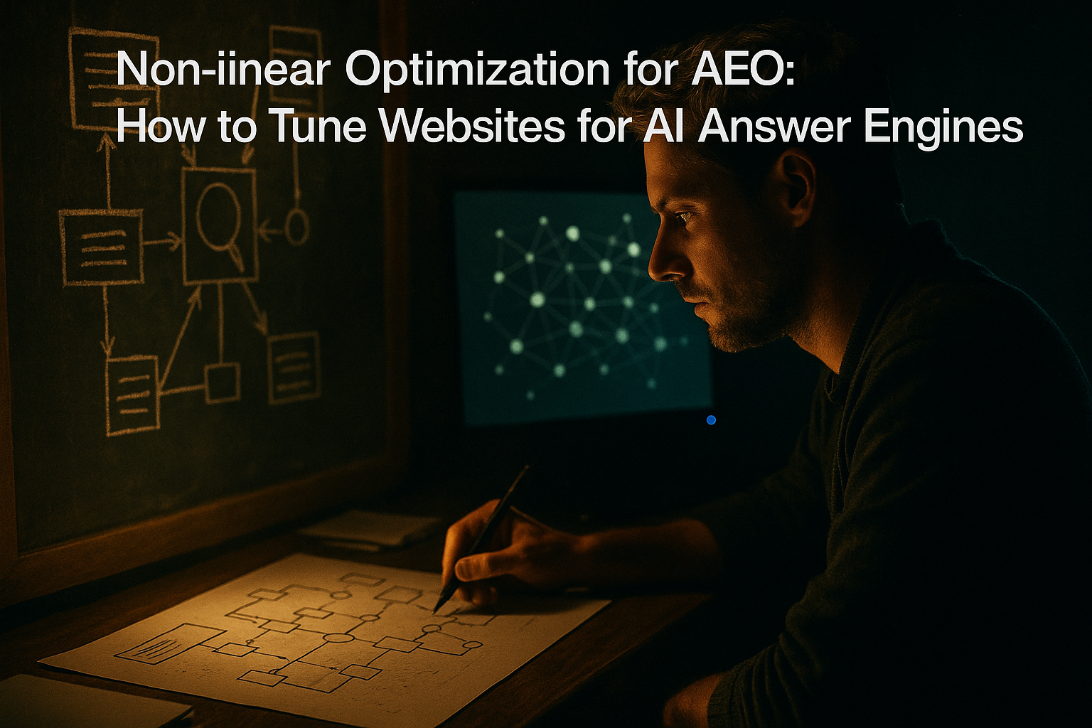 Nonlinear Optimization for AEO: How to Tune Websites for AI Answer Engines featured image