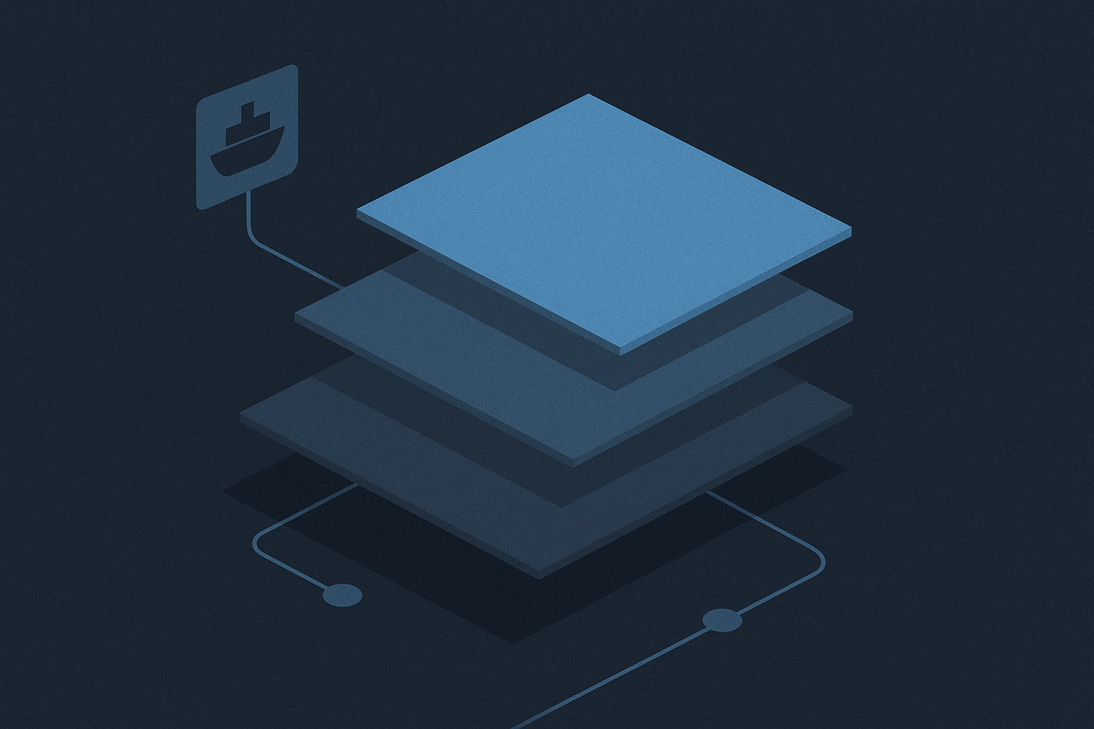 Conceptual image of inventory architecture layers stacked as clean system components