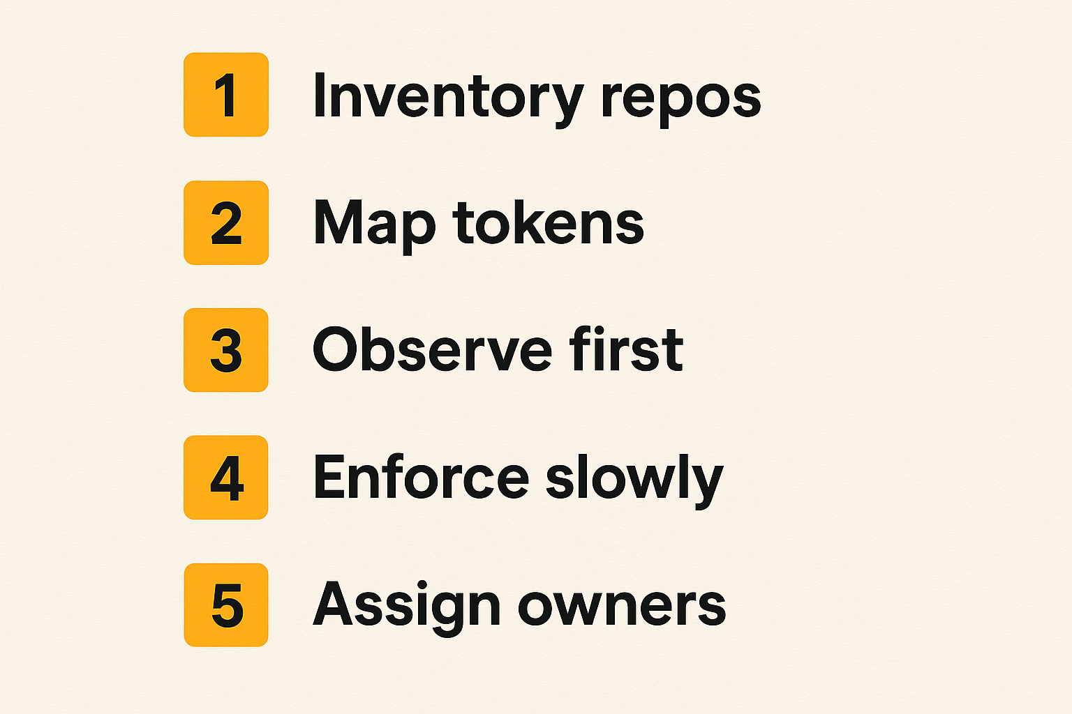 Checklist for implementing CI/CD security SaaS in a small software team