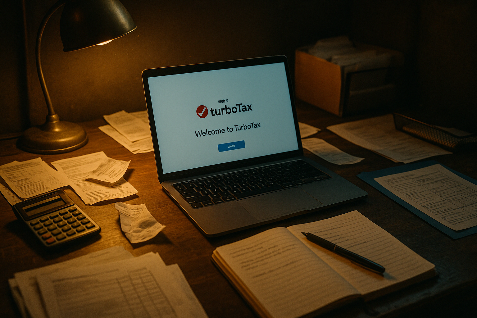 Workflow map showing TurboTax software as the final filing layer after records, reconciliation, and review.