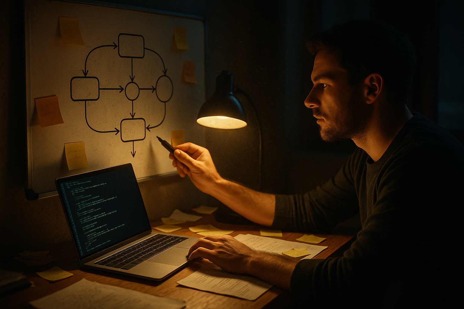 Community operations model showing asks, offers, trust, routing, and follow-up connected in a loop