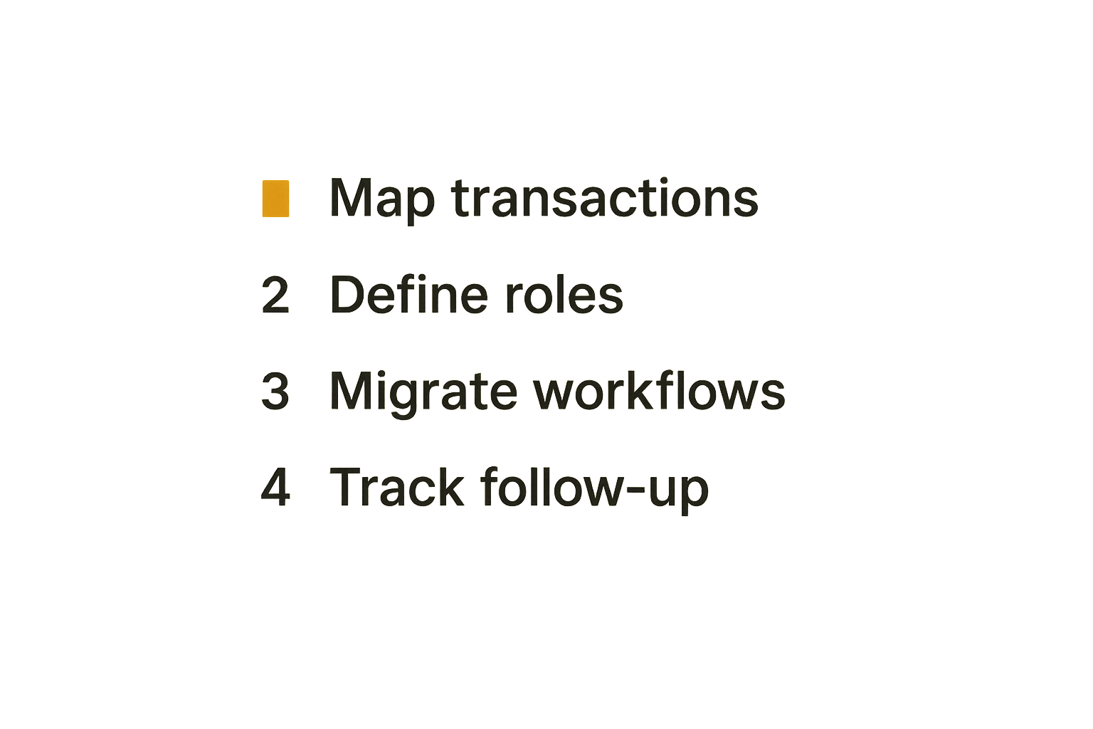 Checklist for migrating a local community workflow
