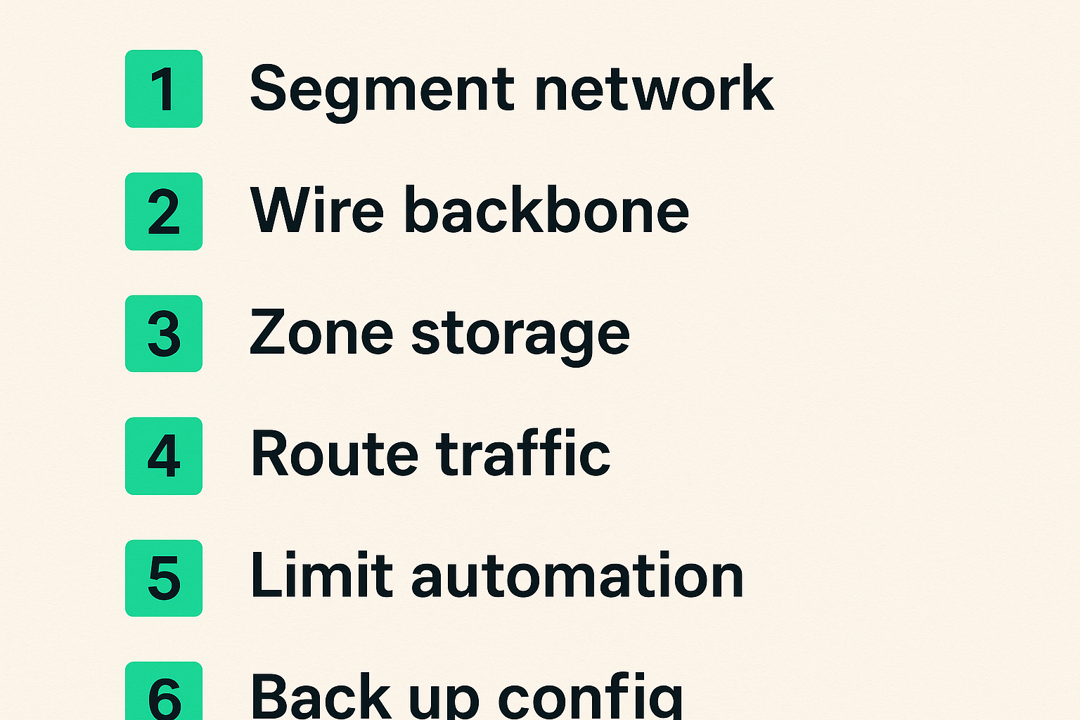 Checklist for building a reliable home media technology stack